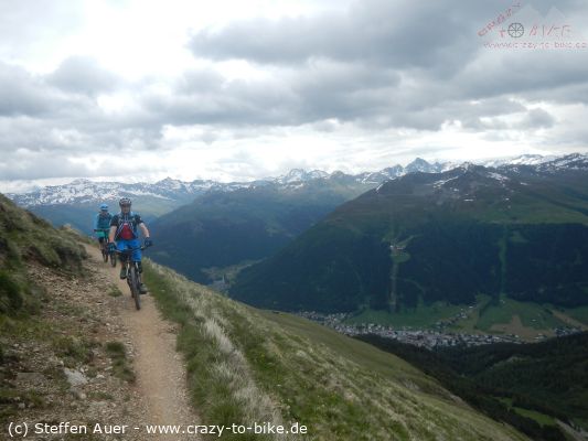 DAV-Trailwochenende Davos - Tag 1